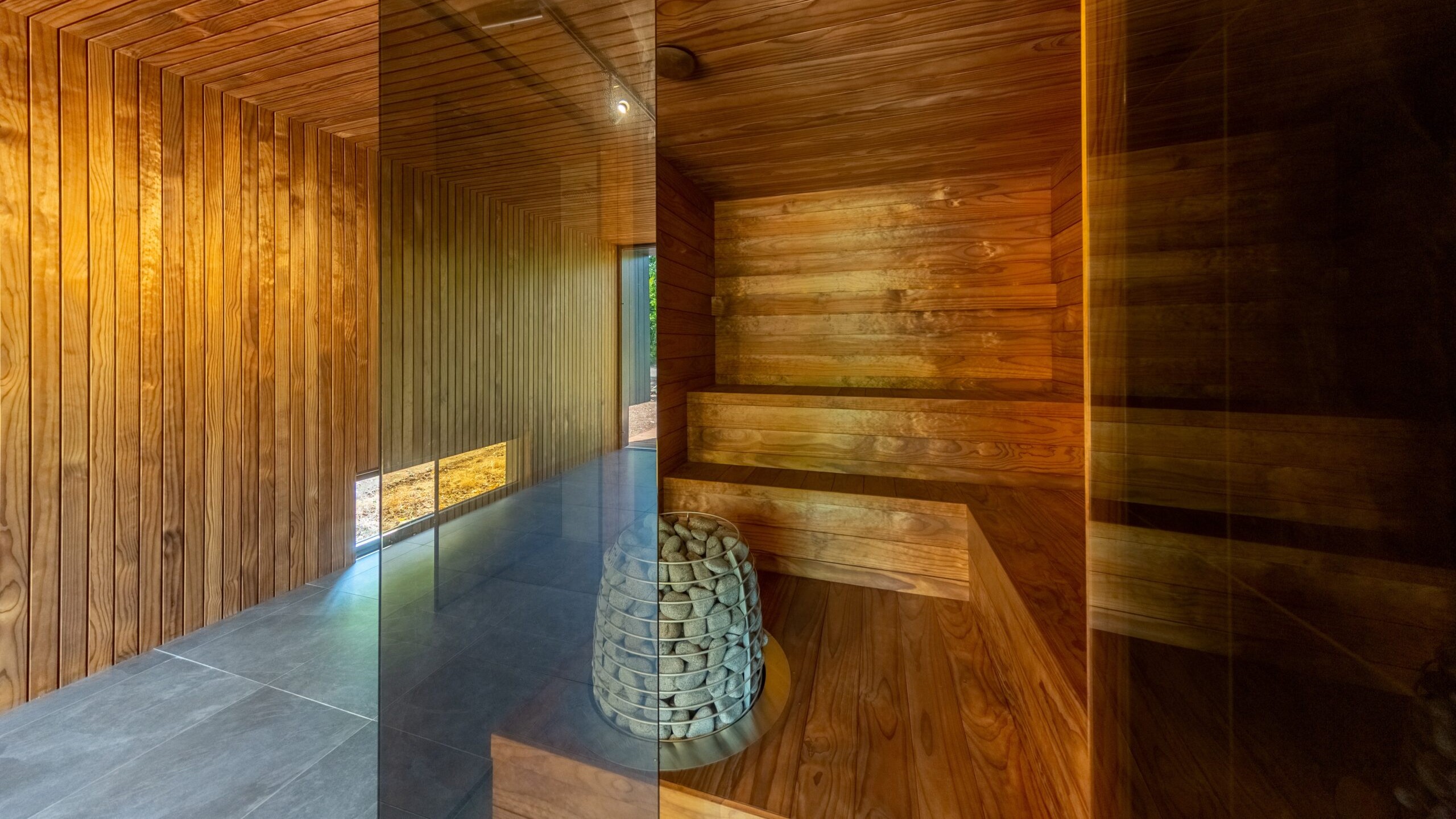 ThermoWood sauna